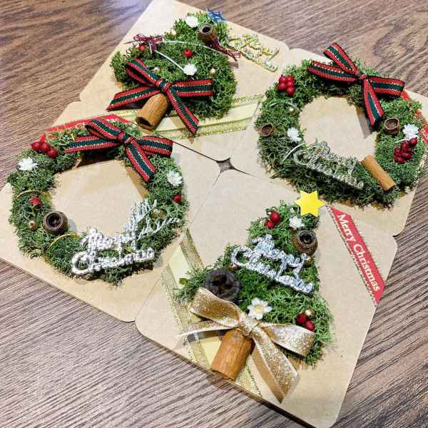 蒔語椛花藝設計•2021聖誕節花藝作品